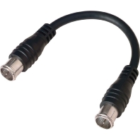 Coax patch cord F connector 0,98m EVL 980