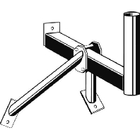 Wall mount for antenna ZAS 16