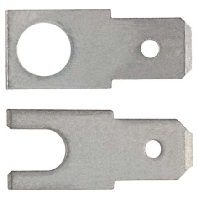 Flat 2.8x0.8 mm plug 0mm 2123