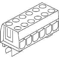 Terminal strip 6-p 131/6