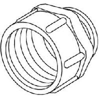 Adapter ring M20 / M16 plastic 1891M1620