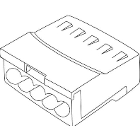 Push-in wire connector 8x0,75...1,5mm 2004/1.5/8