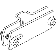 Bandeisenabstandhalter 30x5mm,Stahl verzkt. 423/11