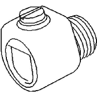 Flange nipple for luminaire 434H