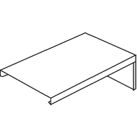 Endstck ws 40x60 RAL9001 ES4060.6