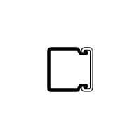Kanal cws 20x20 RAL9001 HKL2020.6