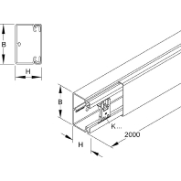 Kanal rws 40x60 RAL9010 HKL4060.3