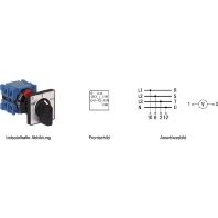 Voltmeterumschalter ohne 0-Stellung CH10 A025-620 FT2