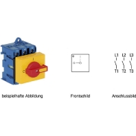 Off-load switch 3-p 40A KG41 T203/D-A051 VE2