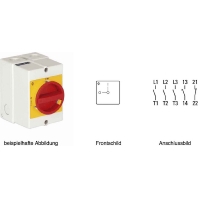 Off-load switch 3-p 63A KG64 T203/40 KL11V