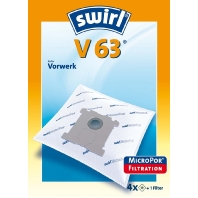 Staubbeutel fr Vorwerk V 63 MicroPor (Inhalt: 4)