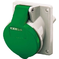 CEE-Panel socket 32A 4p 10h 1486