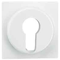 Cover plate for switch/push button white 319519
