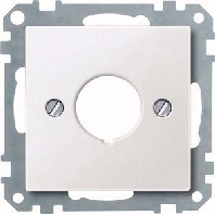 Basic element with central cover plate 393919