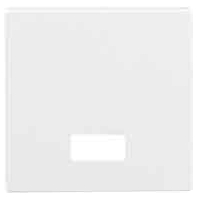Cover plate for switch/push button white 432825