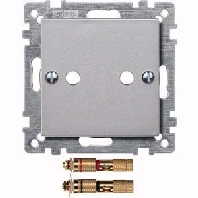 Zentralplatte alu f�r Lauts.-Verbinder 469360
