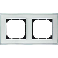 Rahmen Glas 2f.mah/br waage/senkrecht 489215