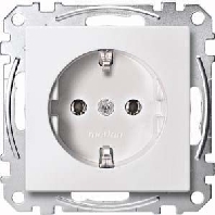 SCHUKO-Steckdose pws Schraub-Liftklemme MEG2401-0619