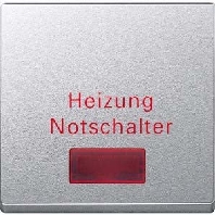 Wippe alu Heizungs-Notschalter MEG3327-0460