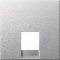 Zentralplatte alu f�r RJ11/RJ12 MEG4211-0460