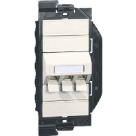 RJ45 8(8) Data outlet 6A (IEC) white 130B11S30201-E