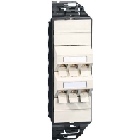 RJ45 8(8) Data outlet 6A (IEC) white 130B11S60301-E