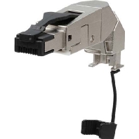 RJ45 Stecker Cat.6A Kabelzufhr.360 Grad 130E405042-E