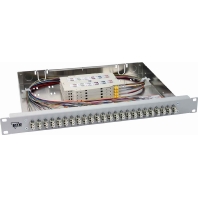LC-Duplex Patch panel fibre optic OpDATfix 12LC-D OS2