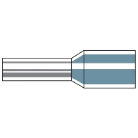 Cable end sleeve 2,5mm insulated V30AE003702