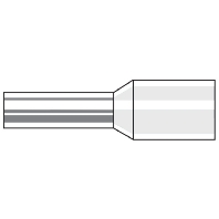 Cable end sleeve 0,75mm� insulated V30AE000606