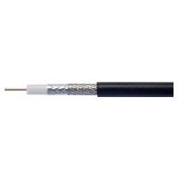 Coaxial cable 75Ohm black LCM 17 A+ 100m