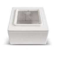 Surface mounted housing 1-gang white 1406273