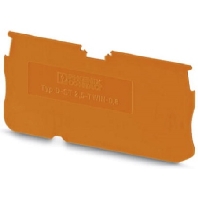 End/partition plate for terminal block D-ST 2,5-TWIN-0,8 OG