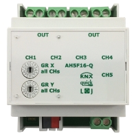 EIB, KNX switching actuator, AH5F16-Q
