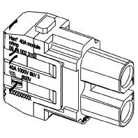 Socket insert for connector 2p 09140023102