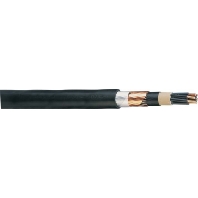 Low voltage power cable 4x1,5mm 0,6/1kV NYCY 4x 1,5/1,5Eca