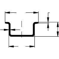 Tragschiene 2934/2 SL