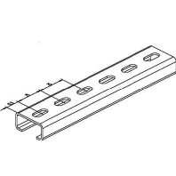 C-profile 2000x30x15mm 2970/2 GL