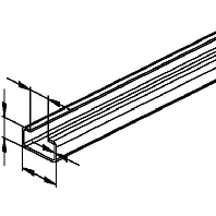 C-profile 2000x30x15mm 2970/2 SO