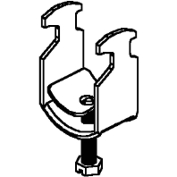 Cable clamp for strut 22...30mm B 30