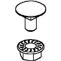 Carriage bolt M6x12mm FLM 6X12