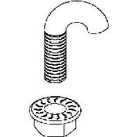 Schraube Hakenkopf GRSM 6 V