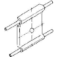 Mounting material for cable tray GRWB 10