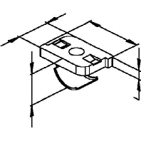 Strut-nut M6 GSF 0406