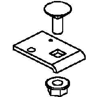 Mounting material for cable tray KLTB 6