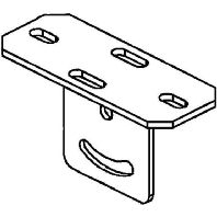 Head plate for profile rail KUGV 50