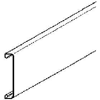 Cover for cable duct 150mm LD 150