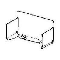 End cap for installation duct 40x60mm LED 40.060