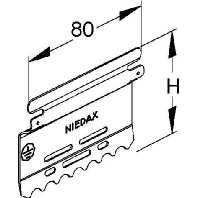 Coupler for installation duct 60mm LST 60