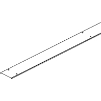 Kabelrinnendeckel m. Drehriegel RDV 300